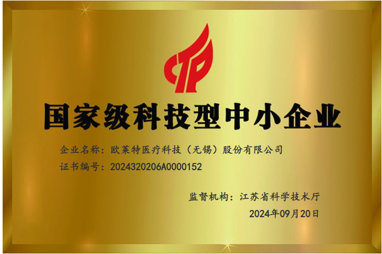 国家级科技型中小企业